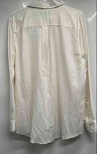 Load image into Gallery viewer, Banana Republic Womens Off White Pockets Boyfriend Fly Button-Up Shirt Size M
