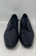 Load image into Gallery viewer, Calvin Klein Mens Brodie Black Leather Lace-Up Oxford Dress Shoes Size 11
