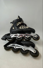 Load image into Gallery viewer, Schwinn Womens ABEC-7 White Black Lace-Up Adjustable Strap Inline Skates Sz 6/7
