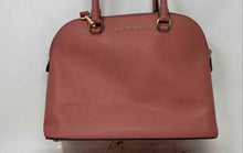 Load image into Gallery viewer, Michael Kors Womens Pink Inner Pockets Detachable Strap Satchel Purse

