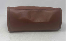 Load image into Gallery viewer, Fossil Womens Kyler Brown Pebbled Leather Detachable Strap Magnetic Satchel Bag

