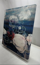 Load image into Gallery viewer, Multicolor Marmont Hill Dark Flowers Framed Wall Art Print Signed By Parvez
