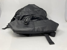 Load image into Gallery viewer, Versace Parfums Womens Black Outer Pocket Adjustable Strap Travel Backpack
