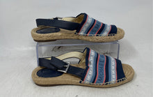 Load image into Gallery viewer, Michael Kors Womens Fisher Multicolor Monogram Flat Espadrille Sandals Size 6.5M
