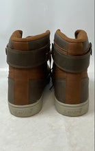 Load image into Gallery viewer, Levi's Mens Jeffrey Brown Leather Lace-Up High Top Sneakers Shoes Size 13
