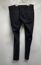 Load image into Gallery viewer, Rosso Milano Mens Black Flat Front Straight Leg Chino Pants Size W36 L32
