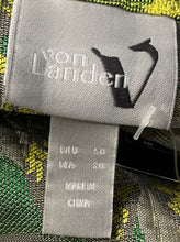 Load image into Gallery viewer, Von Landen By Ulla Popken Womens Green Leaf Print A-Line Skirt Size 20 With Tag
