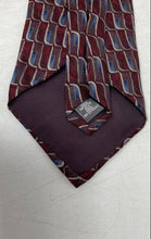 Load image into Gallery viewer, Gianfranco Ruffini Mens Multicolor Geometric Silk Adjustable Designer Tie
