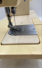 Load image into Gallery viewer, Vintage Singer White Portable Heavy Duty Sewing Machine Not Tested
