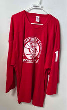 Load image into Gallery viewer, Kamazu Mens Red Florida Panthers #18 Long Sleeve Hockey Jersey Size XL
