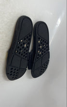 Load image into Gallery viewer, Adidas Mens Adissage Black Yellow Slip-On Open Toe Slide Sandals Size 10
