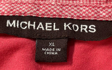 Load image into Gallery viewer, Michael Kors Mens Pink Cotton Short Sleeve Regular Fit Polo Shirt Size XL
