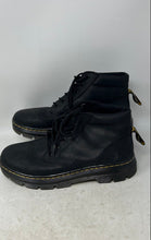 Load image into Gallery viewer, Dr. Martens Unisex Bonny Black Leather Lace-Up Ankle Combat Boots Size M11 W12
