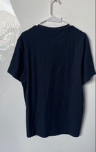Load image into Gallery viewer, Michael Kors Mens Navy White Short Sleeve Pullover T-Shirt Size Medium

