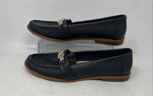 Load image into Gallery viewer, Anne Klein Womens Blue Leather Slip-On Round Toe Loafer Shoes Size 9.5M
