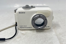 Load image into Gallery viewer, Sony White Cyber Shok Sports Pack Photography Digital Camera
