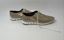 Load image into Gallery viewer, Cole Haan Womens Zerogrand Gold-Tone Leather Lace-Up Wingtip Oxford Shoes Sz 7 B
