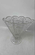 Load image into Gallery viewer, Vintage Hermann Hofbauer Byrdes Lead Crystal Cut Glassware Vase Collectible
