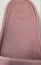 Load image into Gallery viewer, Lululemon Womens Restfeel Pink Open Toe Slip-On Slide Sandals Size 8
