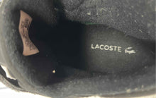 Load image into Gallery viewer, Lacoste Kids Black Lace-Up Round Toe High Top Sneakers Shoes Size 13.5
