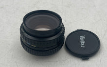 Load image into Gallery viewer, Vivitar Black 49 Mm Manual Focus Standard Prime Lens Not Tested
