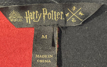 Load image into Gallery viewer, Harry Potter Womens Multicolor Colorblock Long Sleeve Crew Neck T-Shirt Size M

