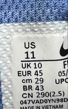Load image into Gallery viewer, Nike Mens Full Force Low White Blue Leather Low Top Lace-Up Sneaker Shoes Sz 11
