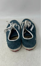 Load image into Gallery viewer, Vans Womens Old Skool Blue Round Toe Low Top Lace-Up Sneaker Shoes Size 6
