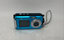Load image into Gallery viewer, 4K Autofocus Black Blue Waterproof Compact Digital Camera Not Tested
