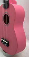 Load image into Gallery viewer, Everjoys Pink Black 4 String Right Handed Beginner Soprano Ukulele
