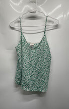 Load image into Gallery viewer, A New Day Womens Green White Floral Pullover Camisole Blouse Tank Top Size XS
