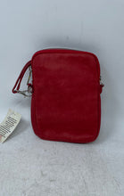 Load image into Gallery viewer, Pelletteria Artigianale Womens Red Leather Adjustable Strap Crossbody Bag w/ Tag
