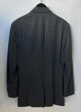 Load image into Gallery viewer, Brooks Brothers Mens Gray Striped Fitzgerald Fit Two-Button Blazer Size 42RG
