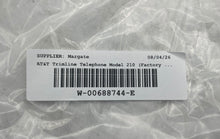 Load image into Gallery viewer, AT&amp;T Trimline 210 Lighted Keypad Corded Telephone Landline Phone Factory Sealed
