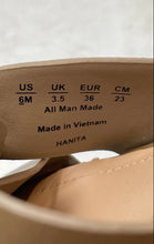 Load image into Gallery viewer, Franco Sarto Womens Hanita Brown Leather Peep Toe Stiletto D’Orsay Heels Size 6M
