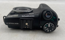 Load image into Gallery viewer, Olympus SP-350 8.0 Megapixels Black 3X Optical Zoom Digital Camera Not Tested
