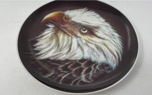 Load image into Gallery viewer, Lot Of 2 Pcs Multicolor Bald Eagle Decorative Collector Plates
