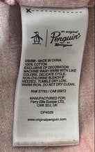 Load image into Gallery viewer, An Original Penguin By Munsingwear Mens Pink Heather Cotton Polo Shirt Size XL
