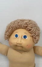 Load image into Gallery viewer, Cabbage Patch Kids Blonde Yarn Hair And Blue Eyes Soft Body Collectible Doll
