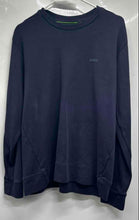 Load image into Gallery viewer, Hugo Boss Mens Blue Long Band Sleeve Round Neck Pullover Sweatshirt Size L
