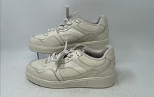 Load image into Gallery viewer, Zara Mens White Leather Lace-Up Low Top Round Toe Sneaker Shoes Size 41
