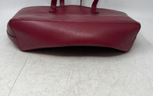 Load image into Gallery viewer, Michael Kors Womens Red Leather Inner Pocket Double Strap Shoulder Bag
