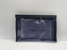 Load image into Gallery viewer, Dolce &amp; Gabbana Beauty Womens Black Transparent Travel Cosmetic Makeup Bag
