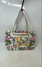 Load image into Gallery viewer, Liz Claiborne Womens Multicolor Tropical Print Double Handle Shoulder Handbag

