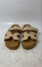 Load image into Gallery viewer, Steve Madden Womens Mayven Brown Open Toe Double Strap Slide Sandals Size 8
