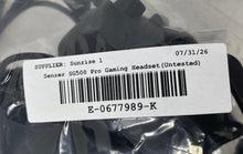 Load image into Gallery viewer, Senzer SG500 Black Wired Over-Ear Pro Gaming Headset With Microphone Untested
