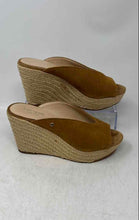 Load image into Gallery viewer, Kate Spade New York Womens Thea Brown Beige Wedge Heel Platform Sandals Size 7 M

