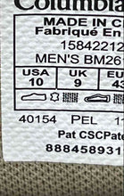 Load image into Gallery viewer, Columbia Mens PFG Boatdrainer BM2611-265 Beige Lace-Up Boat Shoes Size 10
