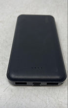 Load image into Gallery viewer, Miady Black Portable Charger Two USB Ports Cell Phone Power Bank Not Tested
