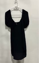 Load image into Gallery viewer, Forever 21 Womens Black Short Sleeve Scoop Neck Mini Dress Size Medium
